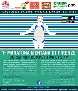 Maratona Mentana di Firenze: corsa / passeggiata di 5 Km e cena alla Rondinella del Torrino