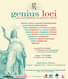 ''Genius Loci'': 15 artisti per riscoprire Santa Croce dal tramonto all'alba