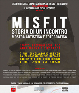 ''Misfit. Storia di un incontro'', mostra artistica e fotografica al Liceo Artistico di Porta Romana