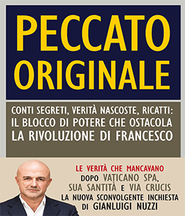''Peccato originale'', il nuovo libro di Gianluigi Nuzzi alla libreria IBS
