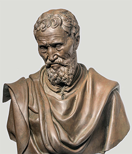 Galleria dell'Accademia: restaurato il busto di Michelangelo opera di Daniele da Volterra