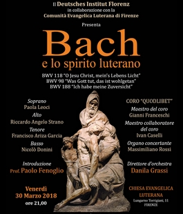 ''Bach e lo spirito luterano'': concerto di musica sacra del Deutsches Institut Kammerorchester