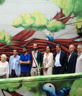 ''Rigenerazione Urbana'': creato un nuovo murales in Piazza Leopoldo a Firenze