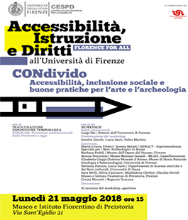 Florence for All: eventi per promuovere la cultura d'inclusione degli studenti con disabilità