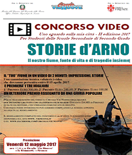 Uno sguardo sulla mia città: ''Storie d'Arno'', video-concorso del Circolo Vie Nuove