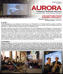''Aurora'' di Friedrich Wilhelm Murnau al Teatro della Compagnia di Firenze